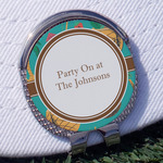 Coconut Drinks Golf Ball Marker - Hat Clip