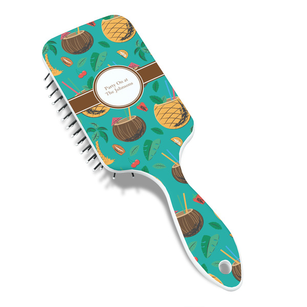 Coconut Drinks Hair Brush - Angle View