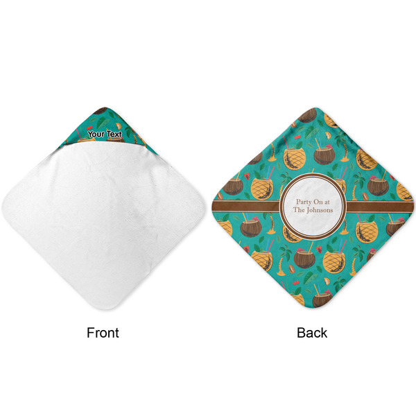 Coconut Drinks Hooded Baby Towel- Approval