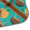 Coconut Drinks Hooded Baby Towel- Detail Corner