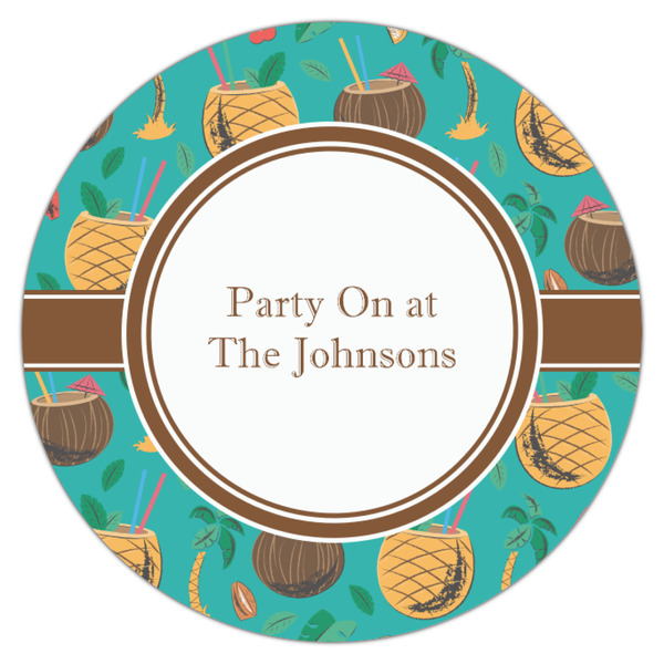 Coconut Drinks Icing Circle - Small - Single