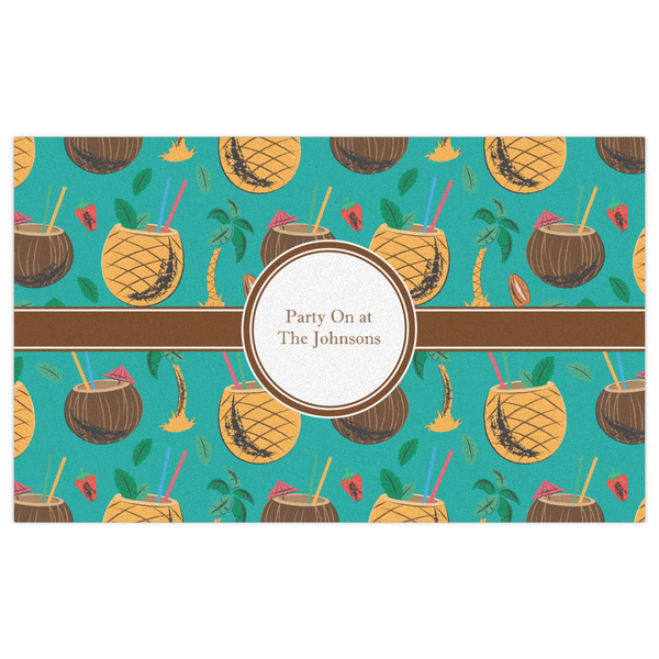 Coconut Drinks Indoor / Outdoor Rug - 3'x5' - Front Flat