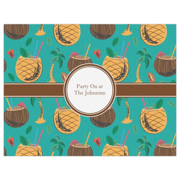 Coconut Drinks Indoor / Outdoor Rug - 6'x8' - Front Flat