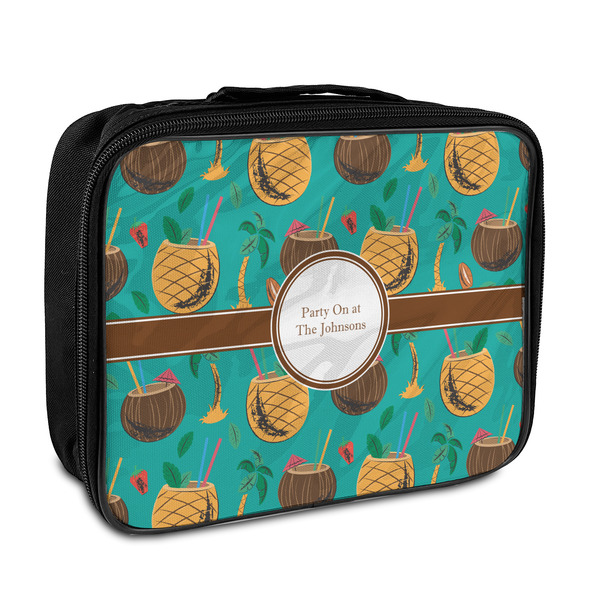 Custom Coconut Drinks Insulated Lunch Bag (Personalized)