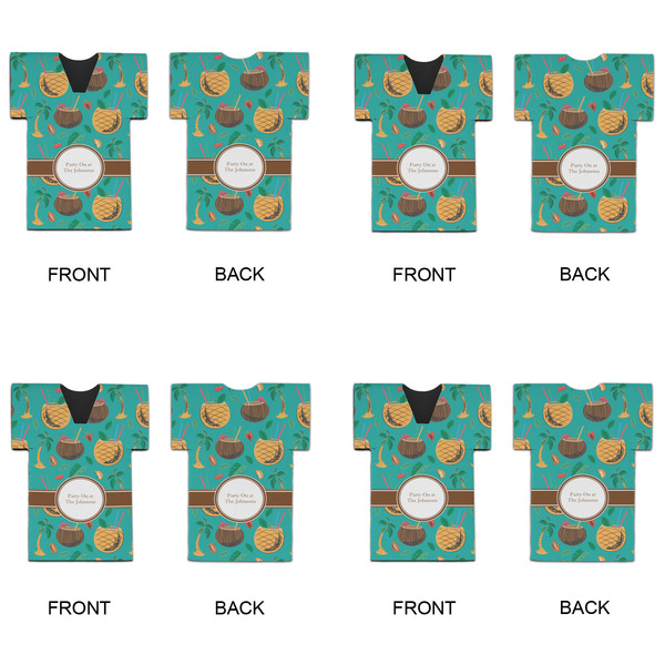 Coconut Drinks Jersey Bottle Cooler - Set of 4 - APPROVAL