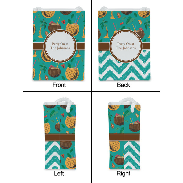 Coconut Drinks Jewelry Gift Bag - Gloss - Approval