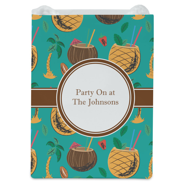 Coconut Drinks Jewelry Gift Bag - Matte - Front