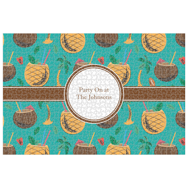 Custom Coconut Drinks Jigsaw Puzzle - 1000-piece (Personalized)