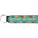 Coconut Drinks Neoprene Keychain Fob (Personalized)