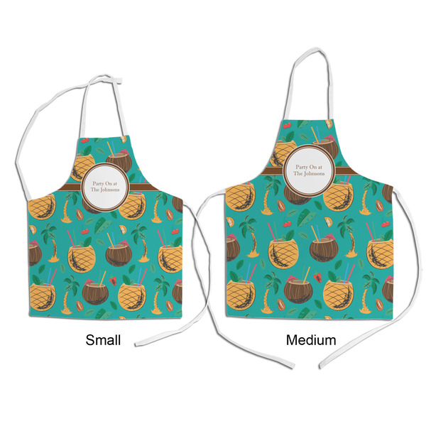 Coconut Drinks Kid's Aprons - Comparison