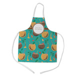 Coconut Drinks Kid's Apron w/ Name or Text