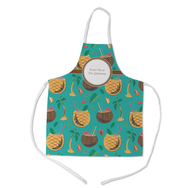 Custom Coconut Drinks Kid's Apron w/ Name or Text