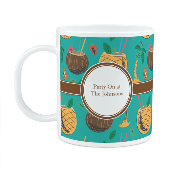 Custom Coconut Drinks Plastic Kids Mug (Personalized)