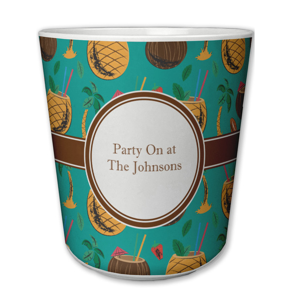 Custom Coconut Drinks Plastic Tumbler 6oz (Personalized)