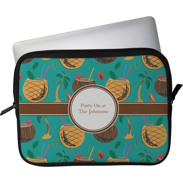 Custom Coconut Drinks Laptop Sleeve / Case - 11" (Personalized)