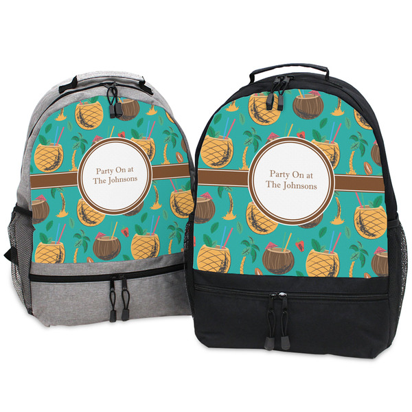 Coconut Drinks Large Backpacks - Both