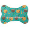 Coconut Drinks Bone Shaped Dog Food Mat (Personalized)