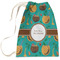 Coconut Drinks Large Laundry Bag - Front View
