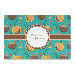 Coconut Drinks Large Rectangle Car Magnet (Personalized)