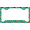 Coconut Drinks License Plate Frame - Style C (Personalized)