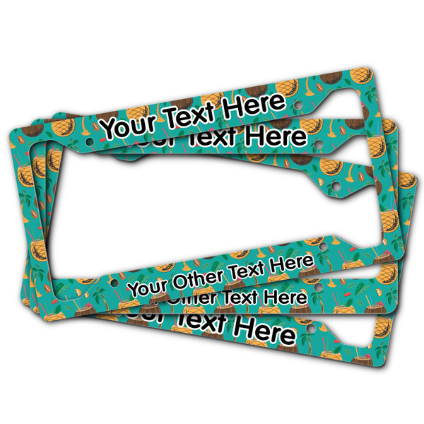 Coconut Drinks License Plate Frames - (PARENT MAIN)