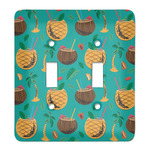 Coconut Drinks Light Switch Cover (2 Toggle Plate)