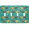 Coconut Drinks Light Switch Cover (4 Toggle Plate)