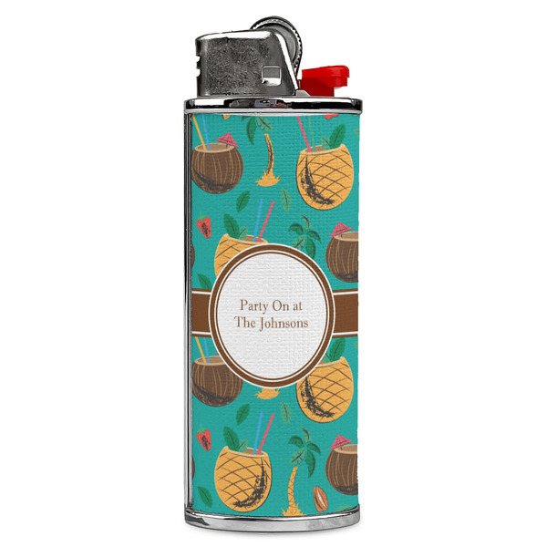 Custom Coconut Drinks Case for BIC Lighters (Personalized)