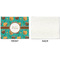 Coconut Drinks Linen Placemat - APPROVAL Single (single sided)