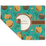 Coconut Drinks Double-Sided Linen Placemat - Single w/ Name or Text