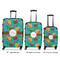 Coconut Drinks Luggage Bags all sizes - With Handle