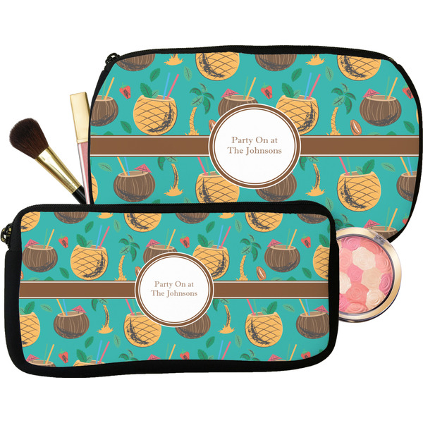 Coconut Drinks Makeup / Cosmetic Bags (Select Size)