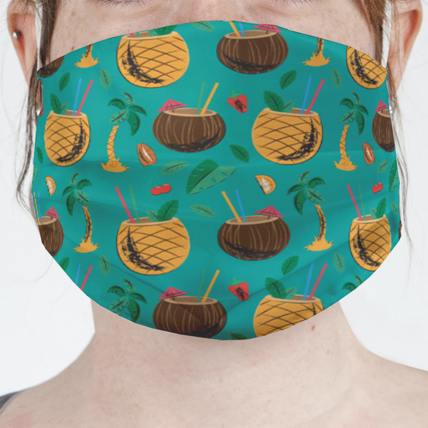 Custom Coconut Drinks Face Mask Cover
