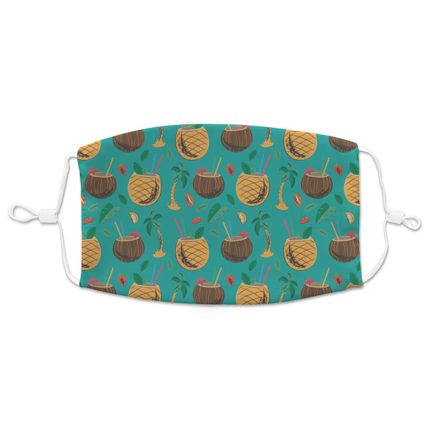 Custom Coconut Drinks Adult Cloth Face Mask - XLarge