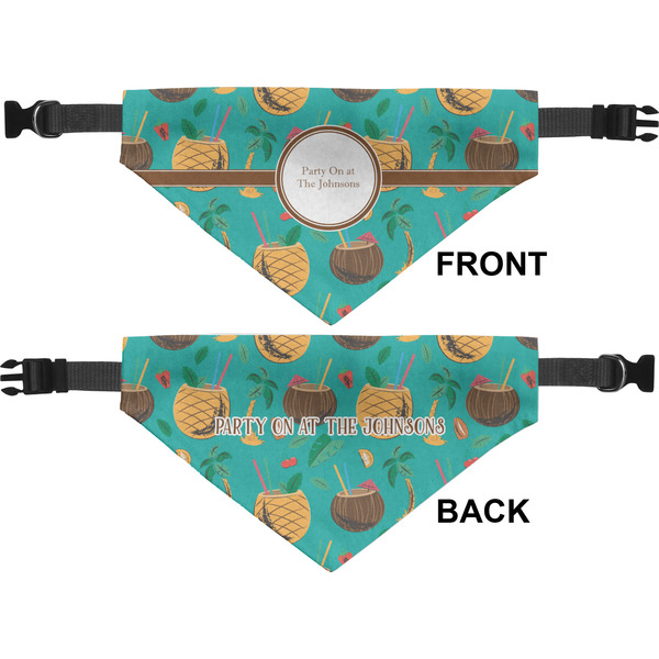 Coconut Drinks Medium Dog Bandana Approval