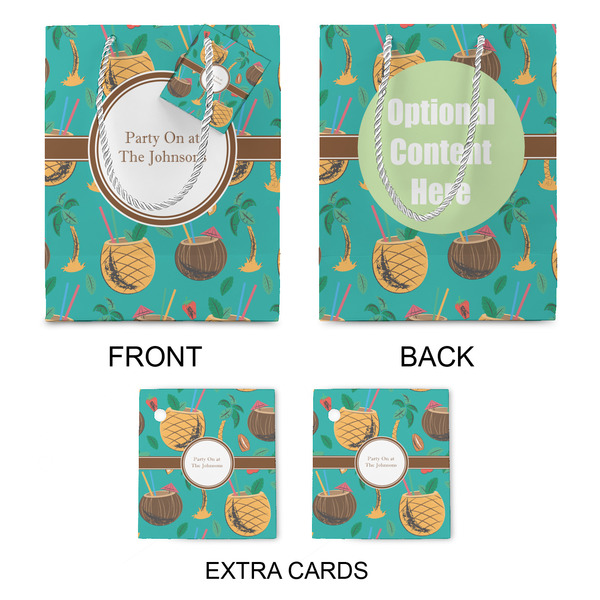 Coconut Drinks Medium Gift Bag - Approval