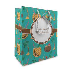 Coconut Drinks Medium Gift Bag (Personalized)