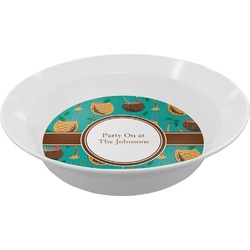 Coconut Drinks Melamine Bowl (Personalized)