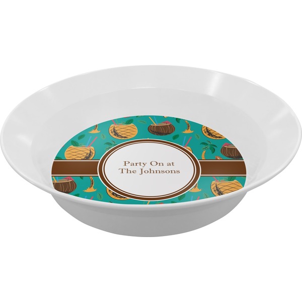 Custom Coconut Drinks Melamine Bowl (Personalized)