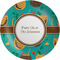 Coconut Drinks Melamine Plate 8 inches