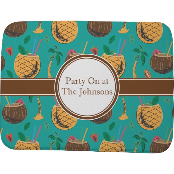 Coconut Drinks Memory Foam Bath Mat 48 X 36
