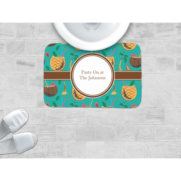 Coconut Drinks Memory Foam Bath Mat - LIFESTYLE