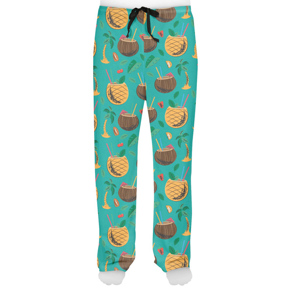 Coconut Drinks Men's Pjs Front - on model