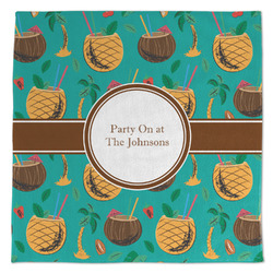 Coconut Drinks Microfiber Dish Towel (Personalized)