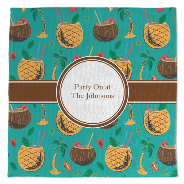Custom Coconut Drinks Microfiber Dish Towel (Personalized)
