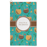 Coconut Drinks Microfiber Golf Towel (Personalized)