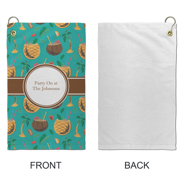 Coconut Drinks Microfiber Golf Towels - Small - APPROVAL