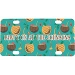 Coconut Drinks Mini/Bicycle License Plate (Personalized)