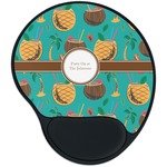 Coconut Drinks Mouse Pad with Wrist Support