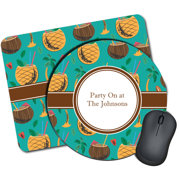 Custom Coconut Drinks Mouse Pad (Personalized)